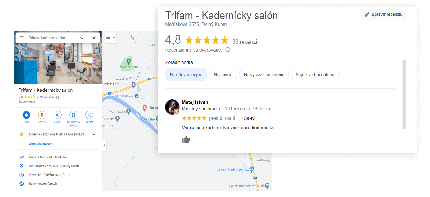 PridatRecenziu_KadernictvoDolnyKubin_Kadernik_1.1_kadernictvotrifam